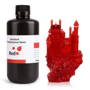 Resina Standard Translucido Rojo