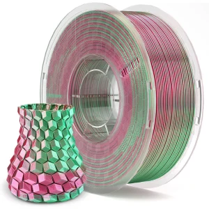 BICOLOR SILK VERDE PURPURA