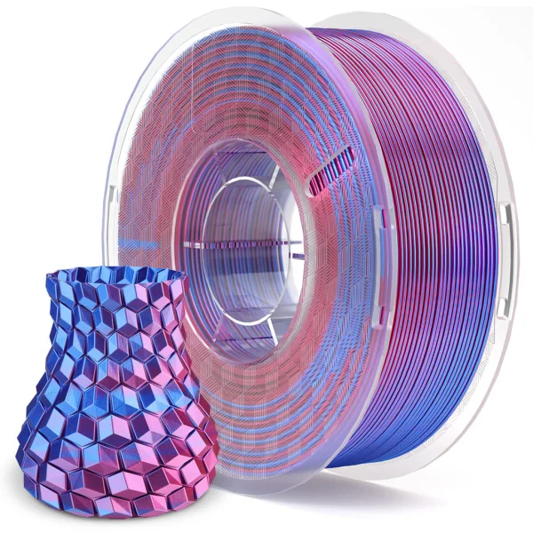 BICOLOR SILK AZUL PURPURA