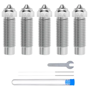 Kit de 5 boquillas de acero endurecido para Neptune 4 Plus /4 Max