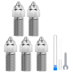 Kit de 5 boquillas de acero endurecido para Neptune 4 /4 Pro